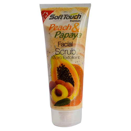 Premium Peach And Papaya Facial Scrub