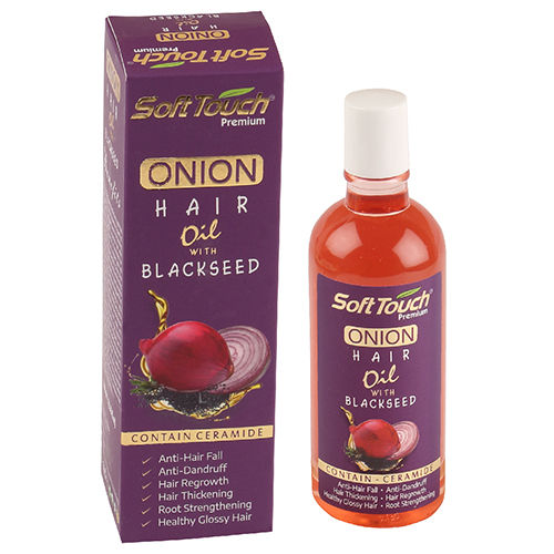 Onion Hair Oil With Blackseed - Color: Transparent