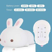 Silicone Bunny Night Lamp