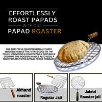 STAINLESS STEEL PAPAD JALI-JALEBI