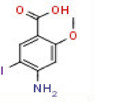 4-Amino-5-iodo-2-methoxybenzenecarboxylic acid