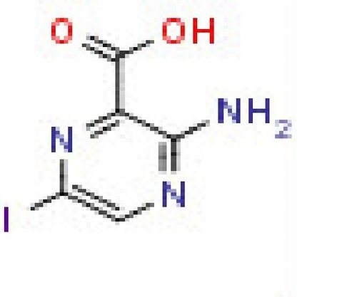 3-Amino-6-iodopyrazine-2-carboxylic acid