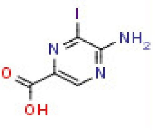 5-Amino-6-iodo-2-pyrazinecarboxylic acid