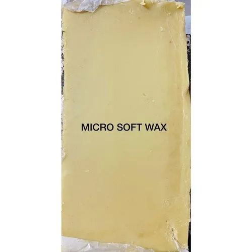 Microcrystalline Soft Wax - Application: Industrial