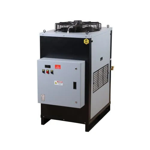 Industrial Air Cooled Chiller - Color: Silver & Black