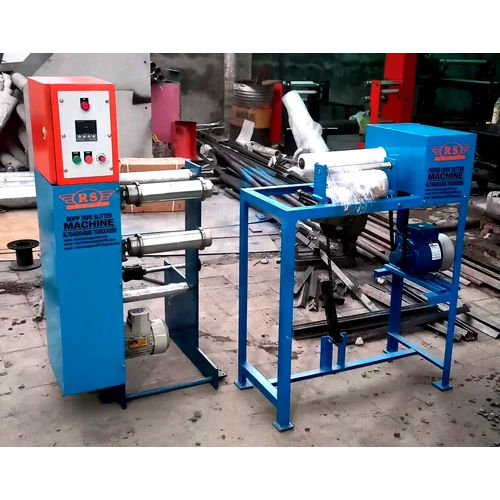 Industrial Adhesive Tape Making Machine - Color: Silver