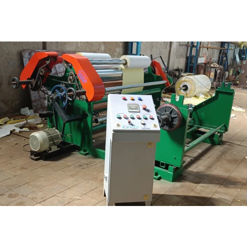 Center Drum Slitter Rewinder Machine