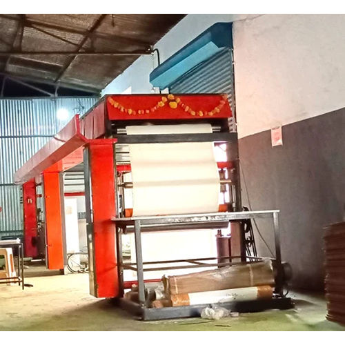 Bopp Adhesive Tape Coating Machine - Color: Red