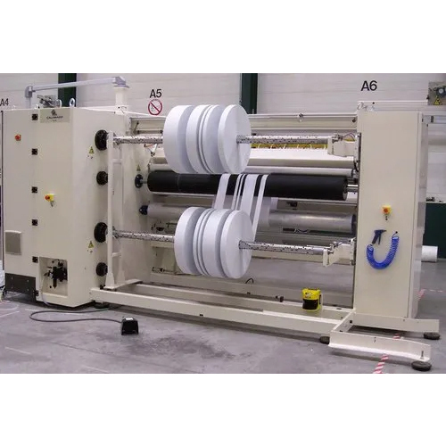 Duplex Center Shaft Type Slitter Rewinder Machine