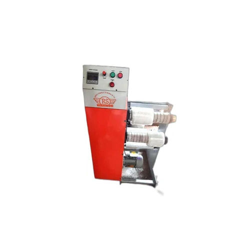 Mini Bopp Tape Slitting Rewinding Machine - Color: Silver