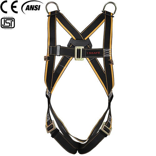 I Ssafe Full Body Harness For Vertically Entry And Exit In Confined Space - Isf 19 - Color: As Per Availability