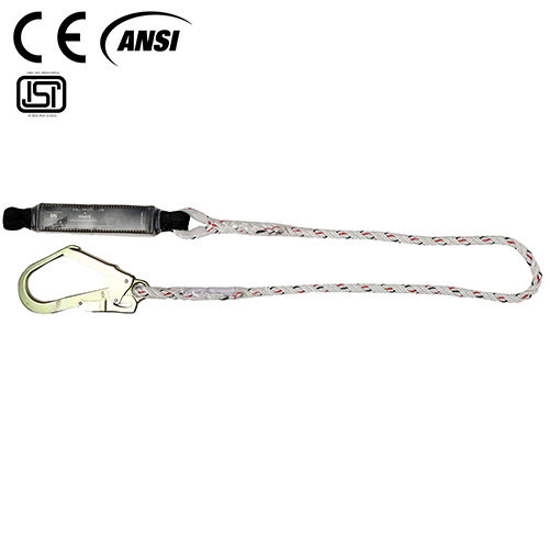 Twisted Rope Lanyards With Energy Absorber