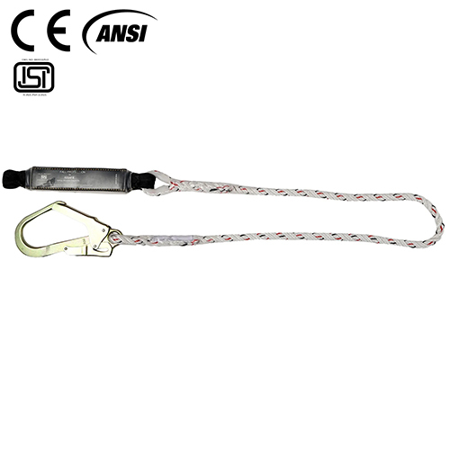 Twisted Rope Lanyards With Energy Absorber - ISF 24