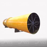 Rotary Drum Dryer For Sand, Biomass, Feed, Coal, Bagasse, Chicken Manure Drying Machine - Power: 18 Kw Watt (w)