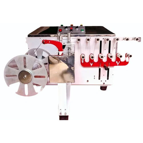 Ss High Speed Trim Winder Machine - Color: Silver