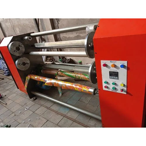 Bopp Self Adhesive Tape Making Machine - Color: Red