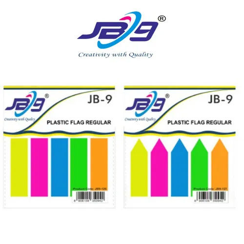 Jb9 Plastic Flag Stickey Note Pad-Film Index - Material: Paper