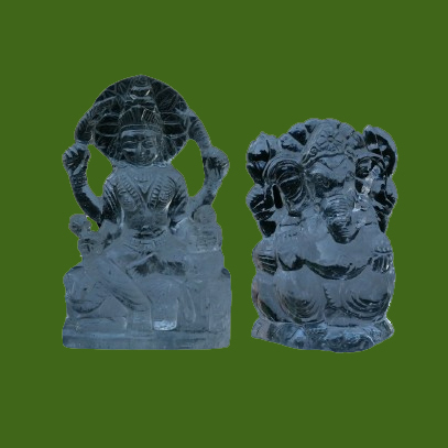 Gems Luxmi Ganesh Ji Statues