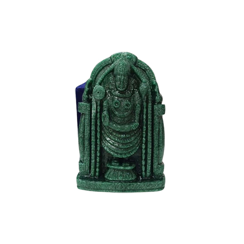 Gemstone Green Vishnu Bagwan Statues - Feature: Easy To Clean