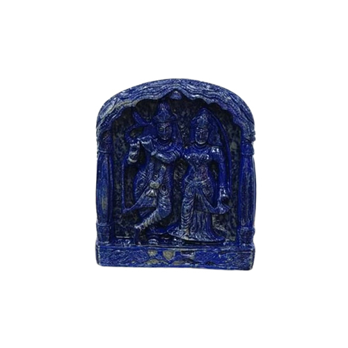 Gemstone Radha Krishan Murti - Finishing: Polishing