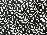 Black Color Laminated Print Jute Fabric For Making Jute Bags and Handicrafts Items