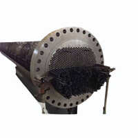 Industrial Steam Heat Exchanger - Tube Heat Exchanger, High-temperature, Gray Color, New Condition | Ideal For Industrial Usage