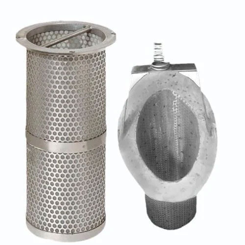 Fabricated Basket Strainers - Color: Gray