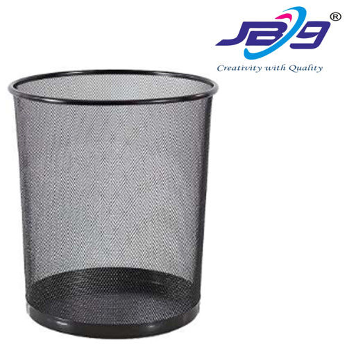 Jb9 Big Medium Dustbin - Color: Black