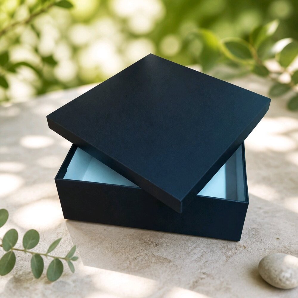Rigid Box - Paper Material, Different Sizes | Glossy Lamination, UV Offset Printing, Embossing for Luxurious Gift Packaging