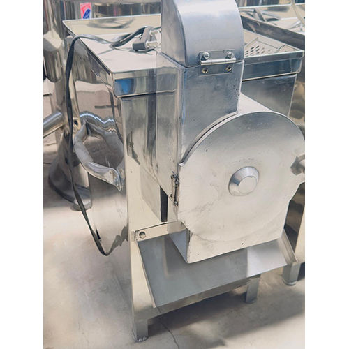 Chopping Type Vegetable Cutting Machine - Color: Silver