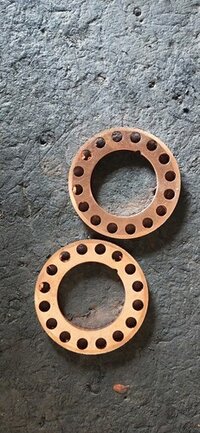 Sheet Metal Pressed Parts - Color: Copper