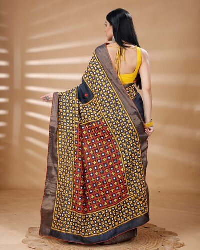 Gujrati Handstitched Saree