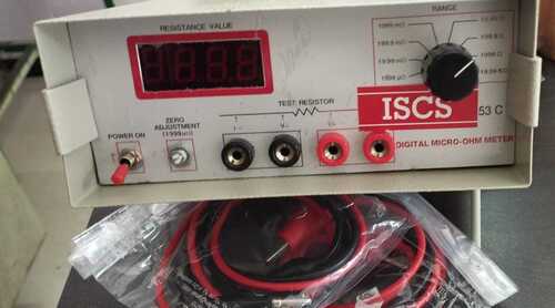 Digital Micro Ohm Meter - Frequency (Mhz): 50/60 Hertz (Hz)