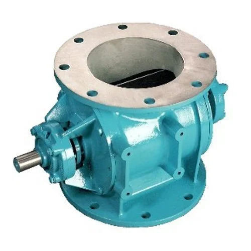 Industrial Rotary Airlock Valve - Color: Blue