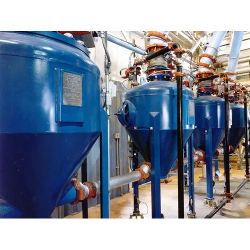 Dense Phase Pneumatic Ash Handling System - Color: Blue