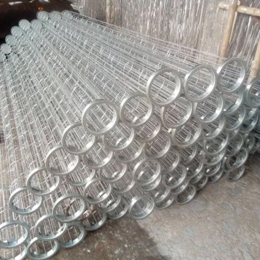 Filter Bag Support Cage - Color: Silver