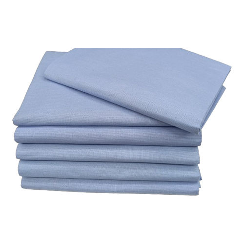 Bed Sheet Plain Blue