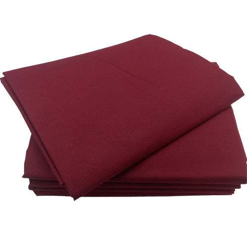 Plain Bed Sheet (PC) Maroon