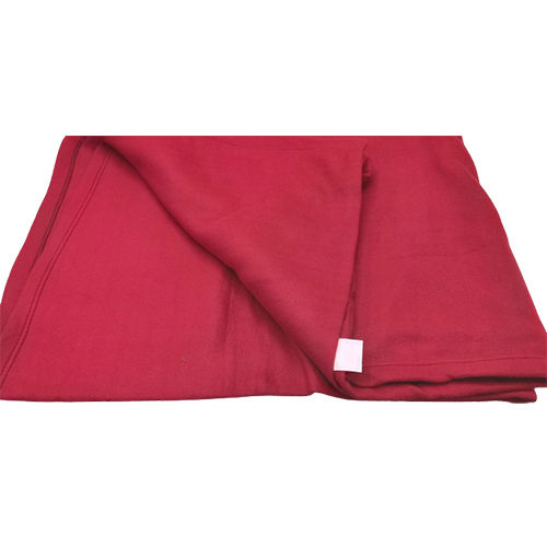 Maroon Blanket - Age Group: Adults