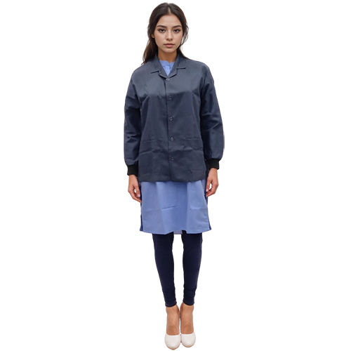 Full Sleeves Staff Jacket - Color: Grey