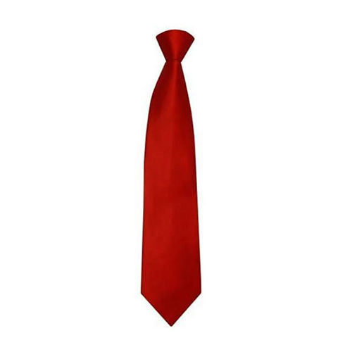 Red Satin Tie