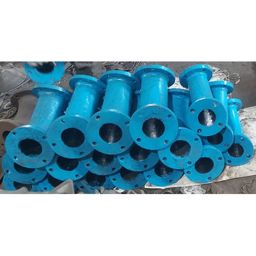 Cast Iron Bend Pipe - Color: Blue