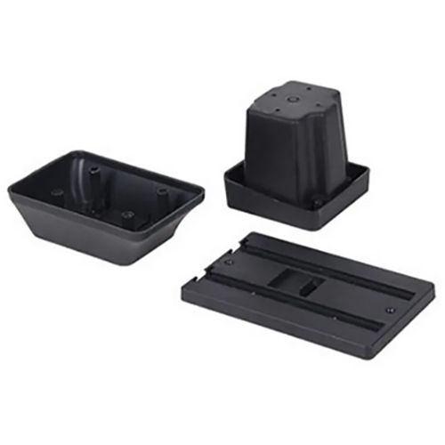 Custom Machined Automotive Plastic Part - Color: Black