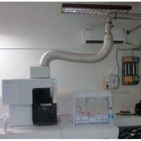 Laboratory Fume Extractor - Stainless Steel, White Color | Industrial Usage, 220-240 Volt Voltage, 1 Year Warranty