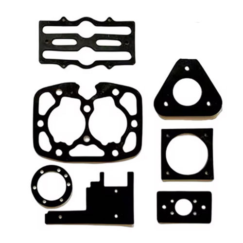 Silicone O-rings Circular Gasket Seals Assorted Rubber - Color: Black