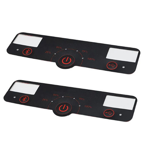 Heat Resistant With Transparent Window Two Keyboard Buttons Front Panels - Application: Industrial