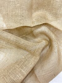 14/15 Natural Laminated Jute Fabric For Handicraft and Jute Bag Making