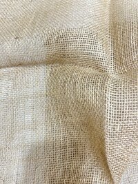 14/15 Natural Laminated Jute Fabric For Handicraft and Jute Bag Making