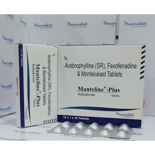 Acebrophylline (SR) Fexofenadine And Montelukast Tablets