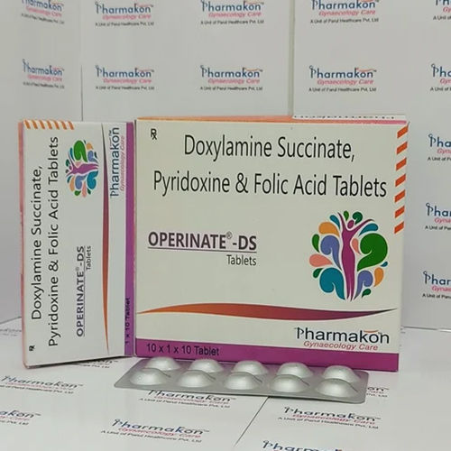 Doxycycline Succinate, Pyridoxine And Folic Acid Tablets - Drug Type: General Medicines